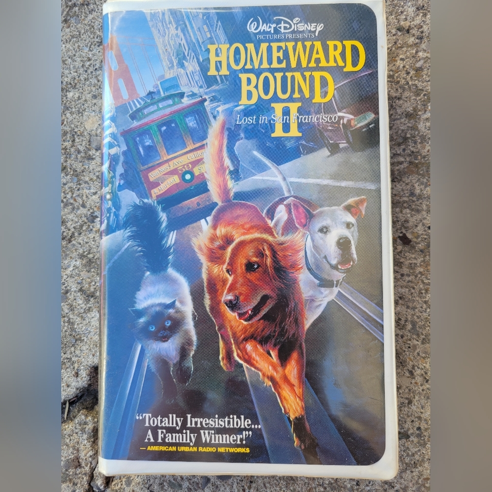 "Homeward Bound II" VHS Tape